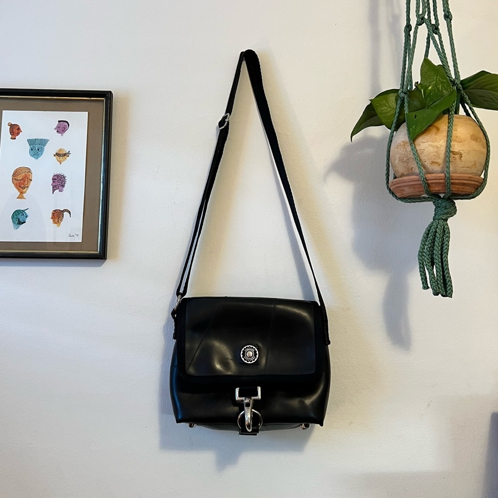 1990s English Retreads rubber purse